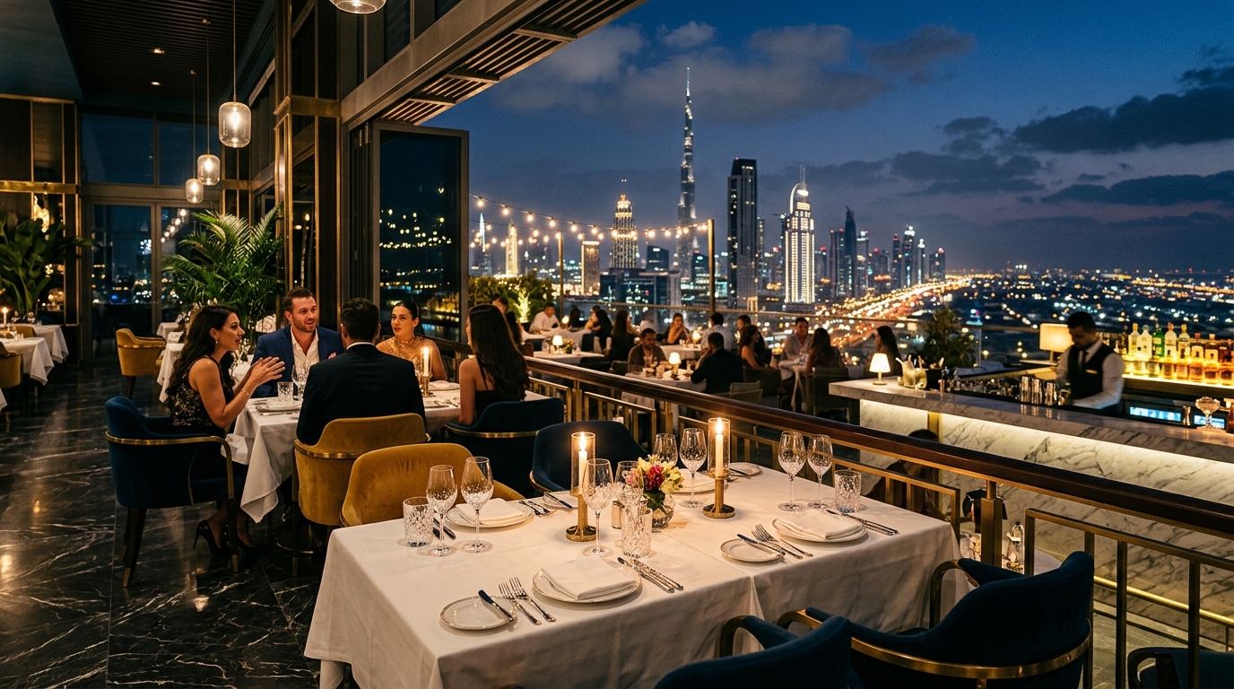 Fine Dining Destination & Luxury Rooftop Lounge