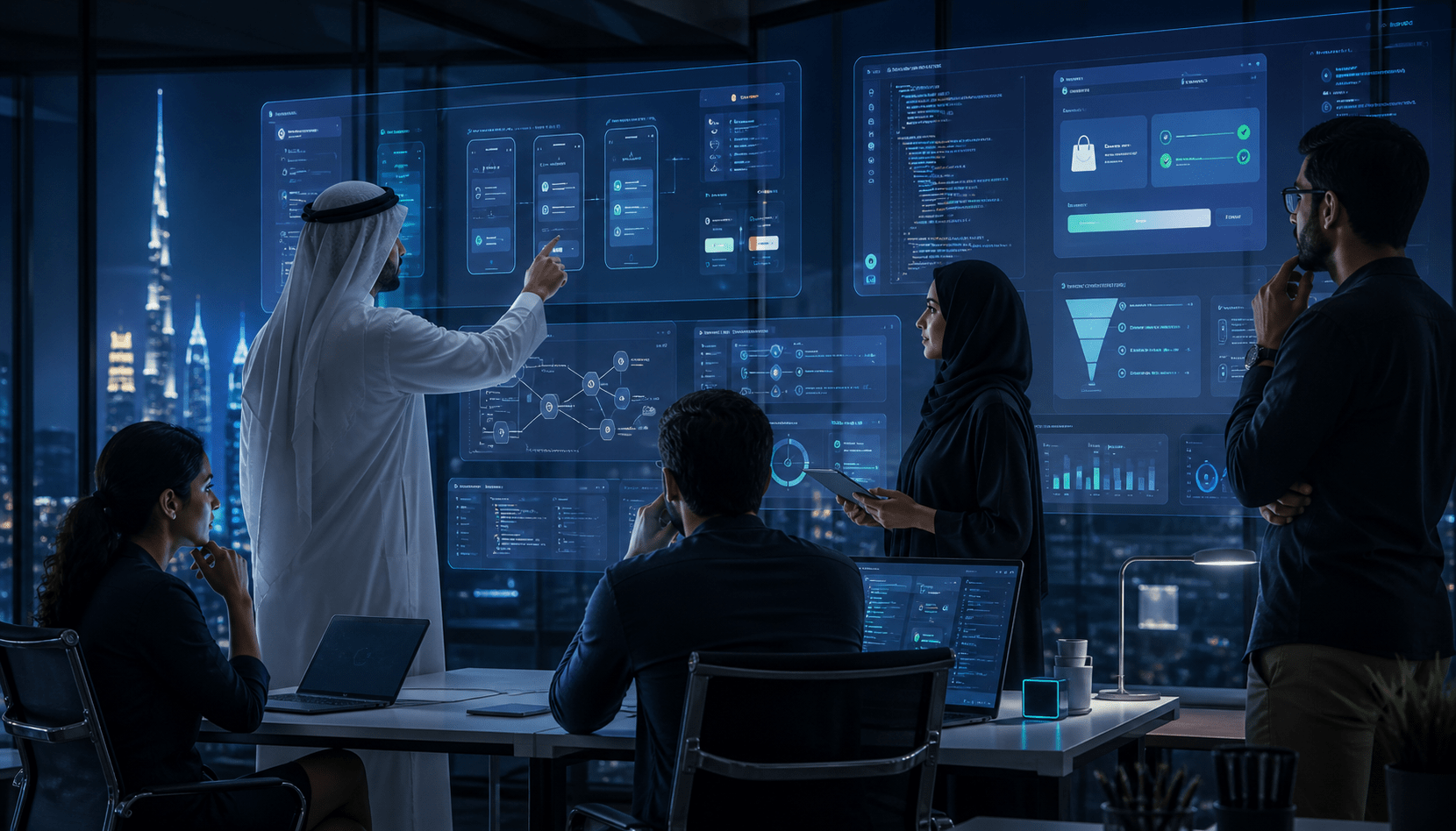 Web design Dubai premium strategy visual